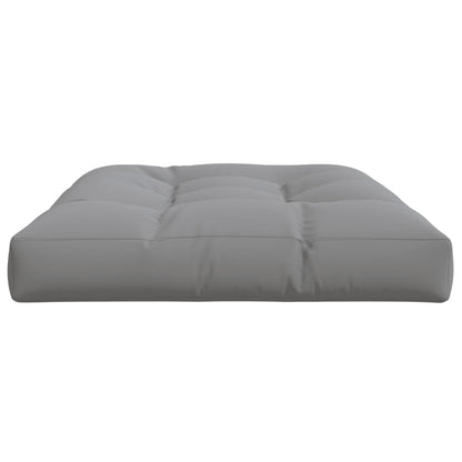 Palettenkissen Grau 120x80x12 cm Stoff