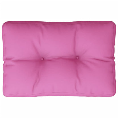 Palettenkissen Rosa 60x40x12 cm Stoff