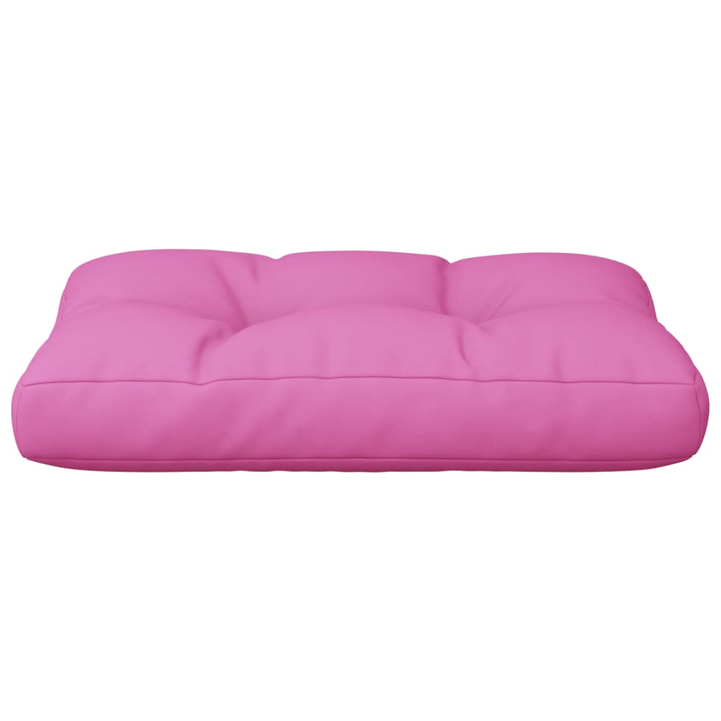 Palettenkissen Rosa 60x40x12 cm Stoff