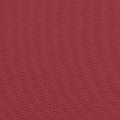 Palettenkissen Weinrot 70x40x12 cm Stoff