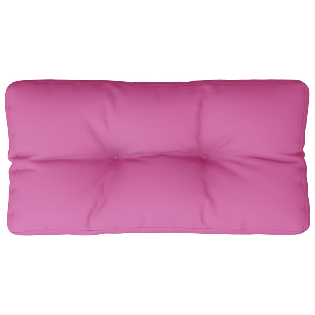 Palettenkissen Rosa 70x40x12 cm Stoff