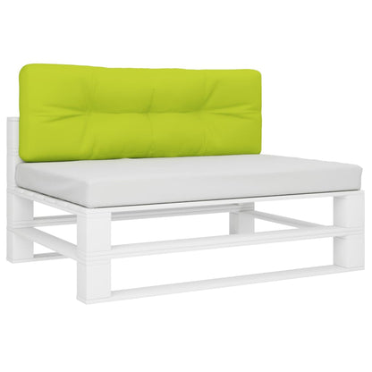 Palettenkissen Knallgrün 120x40x12 cm Stoff
