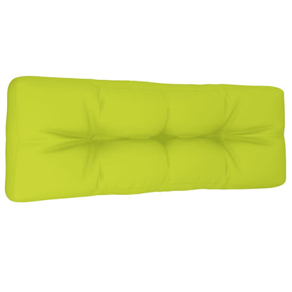 Palettenkissen Knallgrün 120x40x12 cm Stoff