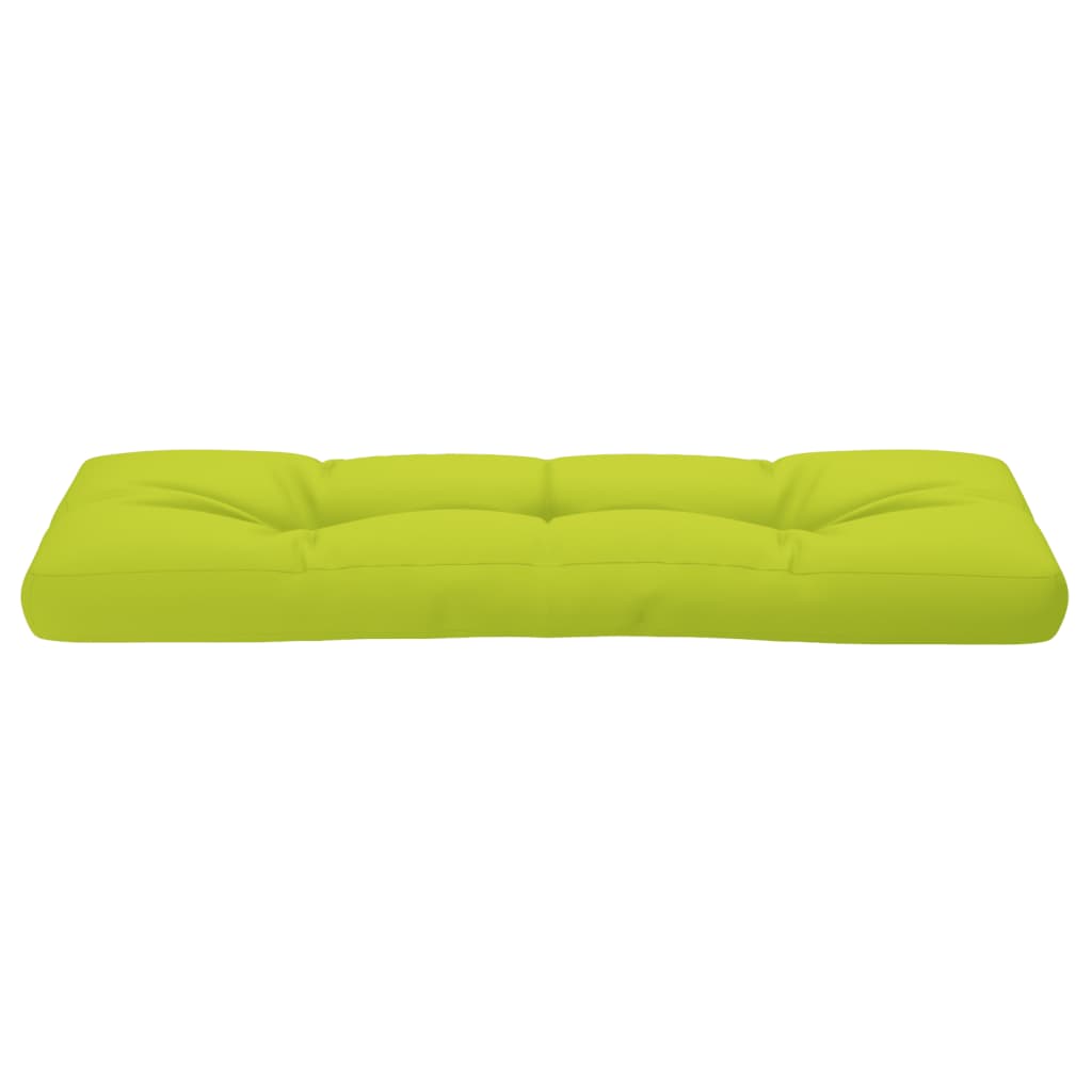Palettenkissen Knallgrün 120x40x12 cm Stoff