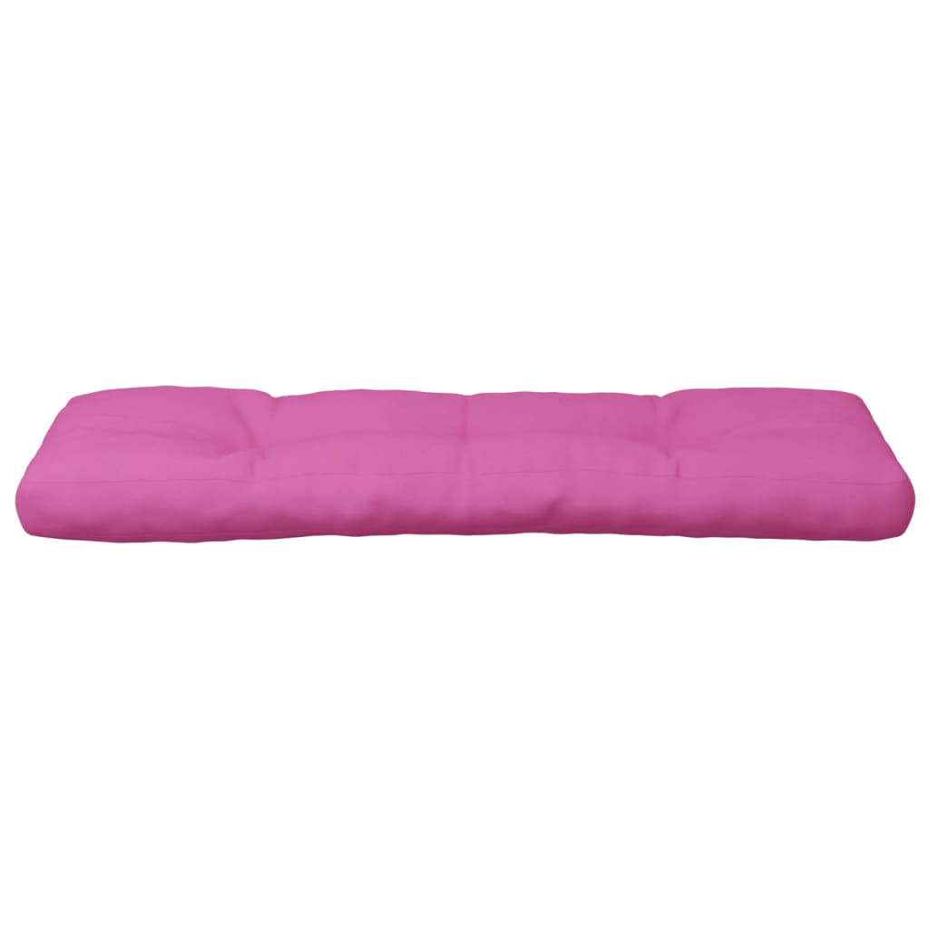 Palettenkissen Rosa 120x40x12 cm Stoff