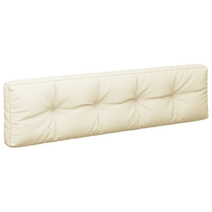 Palettenkissen 2-tlg. Creme Stoff