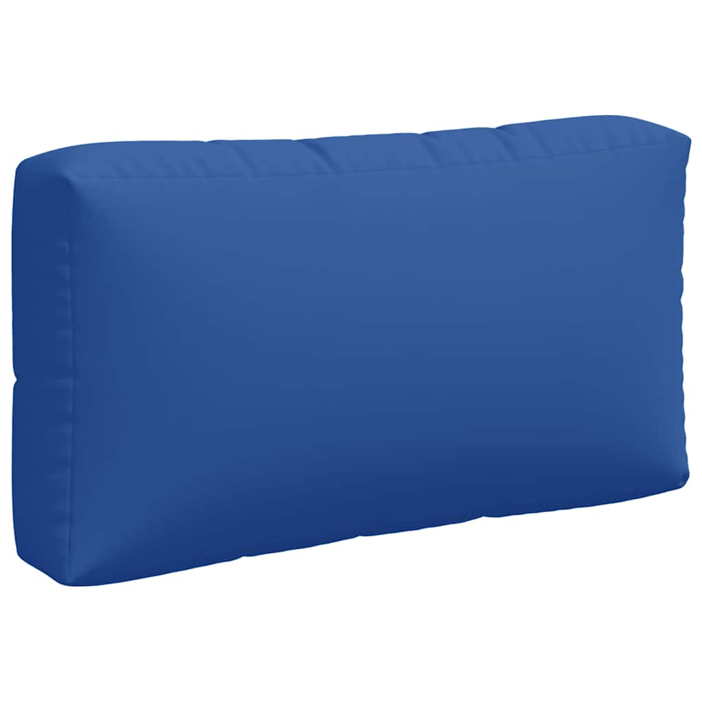 Palettenkissen 3-tlg. Blau Stoff