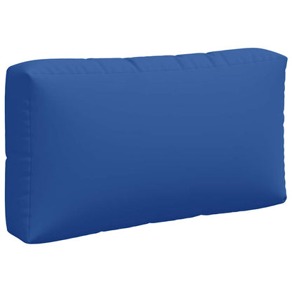 Palettenkissen 3-tlg. Blau Stoff