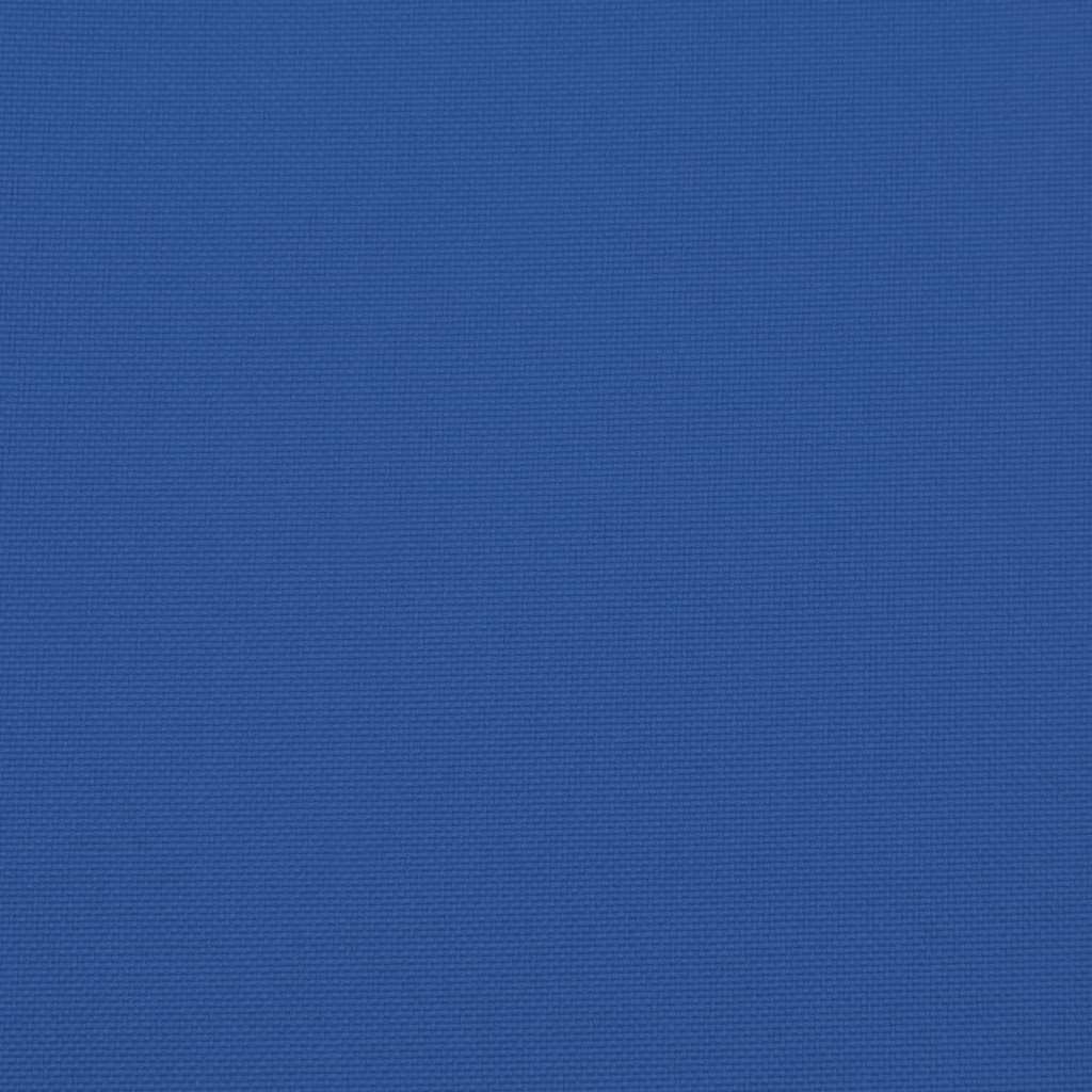 Palettenkissen 3-tlg. Blau Stoff