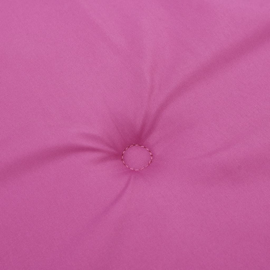Gartenstuhl-Kissen 2 Stk. Rosa 40x40x4 cm Stoff