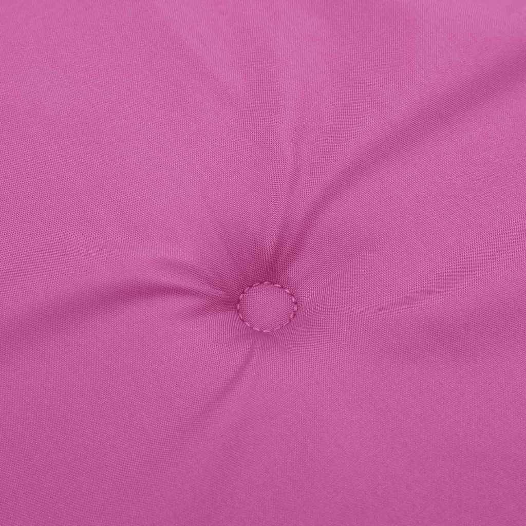 Gartenstuhl-Kissen 4 Stk. Rosa 50x50x4 cm Stoff