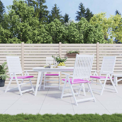 Gartenstuhl-Kissen 4 Stk. Rosa 50x50x4 cm Stoff