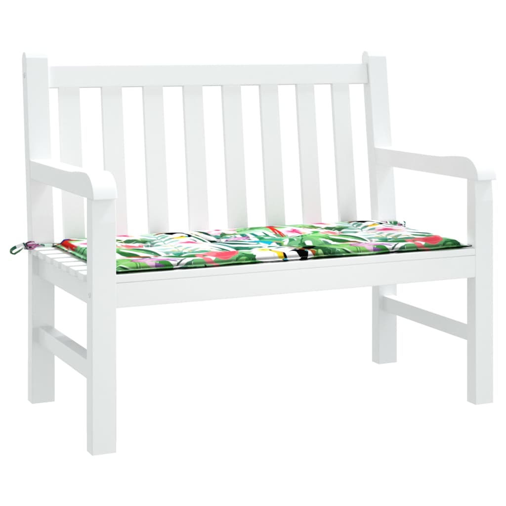 Gartenbank-Auflage Mehrfarbig 100x50x4 cm Oxford-Gewebe