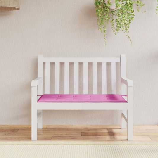 Gartenbank-Kissen Rosa 120 x 50 x 4 cm Oxford Stoff