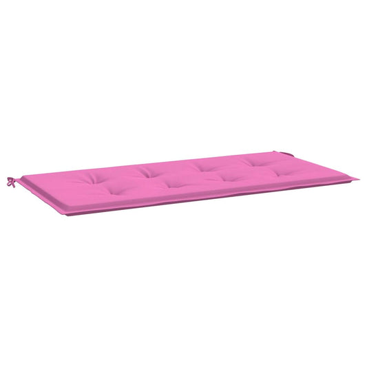 Gartenbank-Kissen Rosa 120 x 50 x 4 cm Oxford Stoff