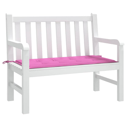 Gartenbank-Kissen Rosa 120 x 50 x 4 cm Oxford Stoff