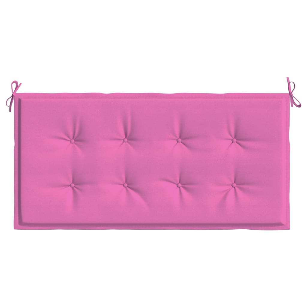 Gartenbank-Kissen Rosa 120 x 50 x 4 cm Oxford Stoff