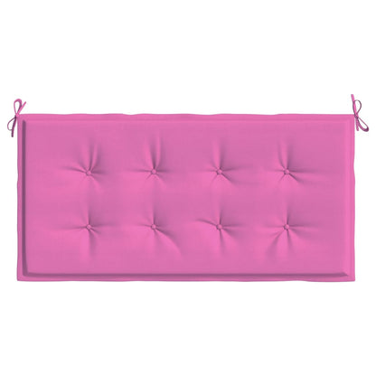 Gartenbank-Kissen Rosa 120 x 50 x 4 cm Oxford Stoff