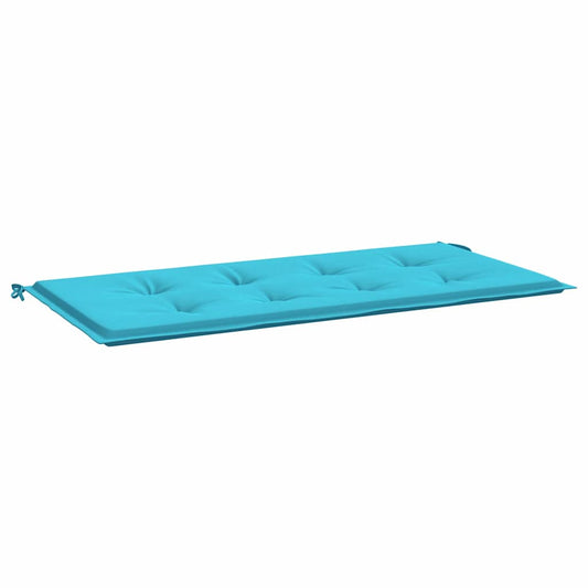 Gartenbank-Kissen Türkis 120 x 50 x 4 cm Oxford Stoff