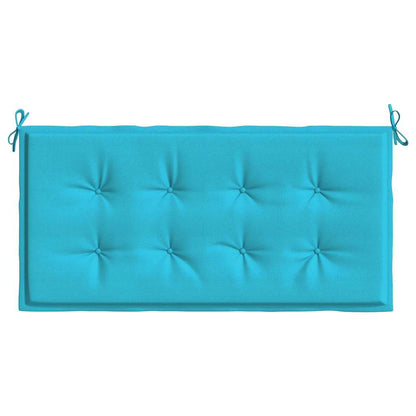 Gartenbank-Kissen Türkis 120 x 50 x 4 cm Oxford Stoff