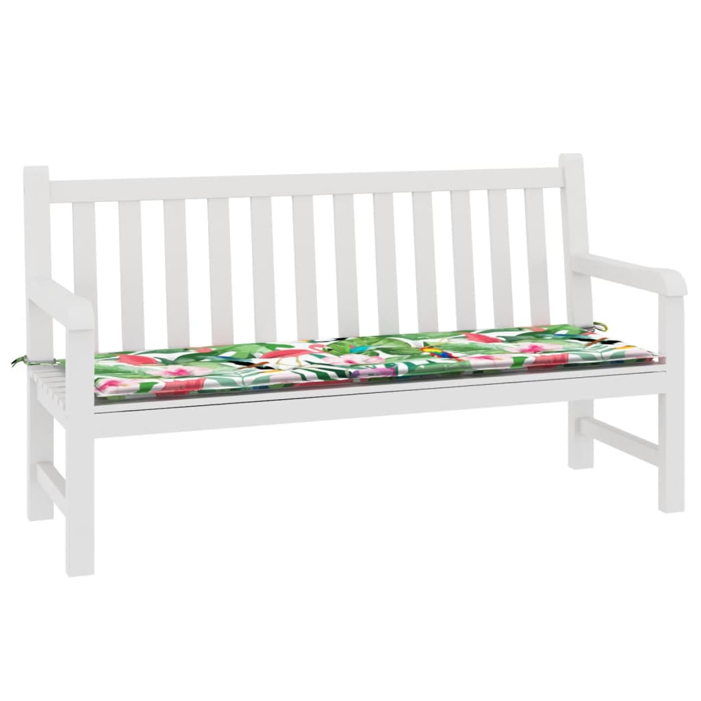 Gartenbank-Auflage Mehrfarbig 150x50x4 cm Oxford-Gewebe