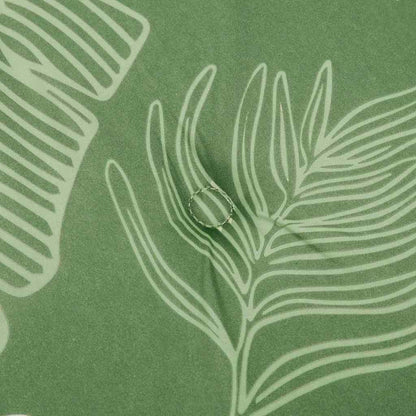 Gartenbank-Kissen Floral Grün 180 x 50 x 4 cm Oxford Stoff