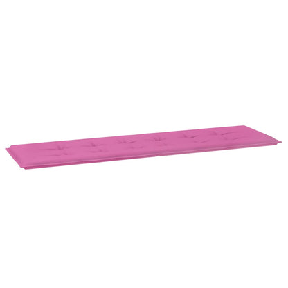 Gartenbank-Kissen Rosa 180 x 50 x 4 cm Oxford Stoff