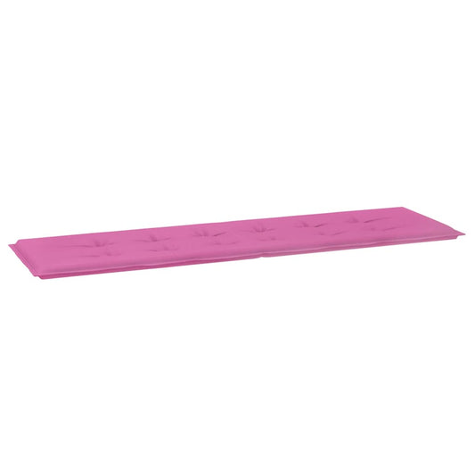 Gartenbank-Kissen Rosa 180 x 50 x 4 cm Oxford Stoff