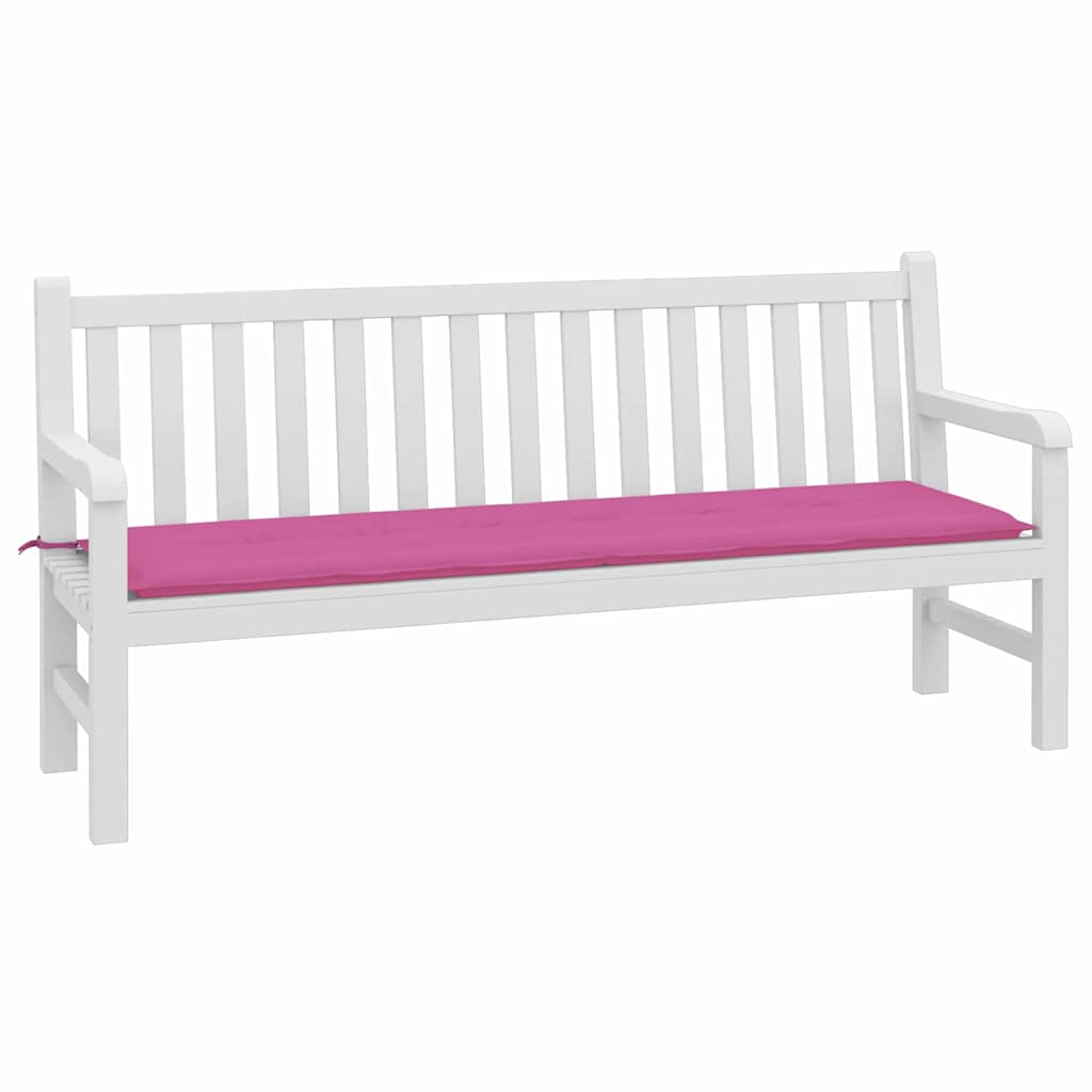 Gartenbank-Kissen Rosa 180 x 50 x 4 cm Oxford Stoff