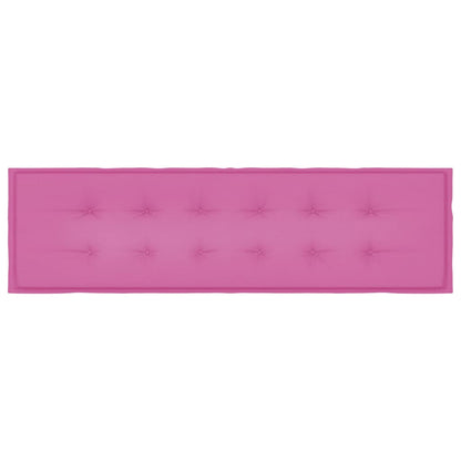 Gartenbank-Kissen Rosa 180 x 50 x 4 cm Oxford Stoff