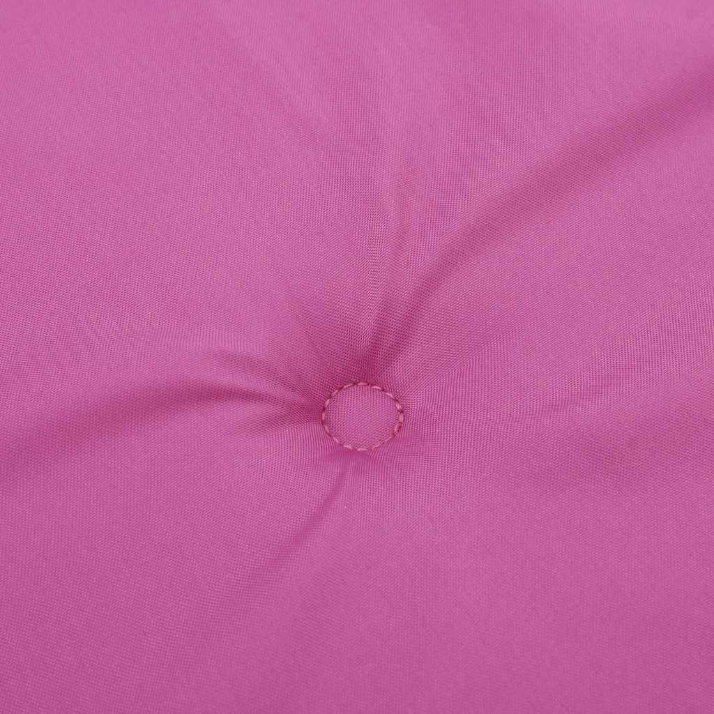 Gartenbank-Auflage Rosa 200x50x4 cm Stoff