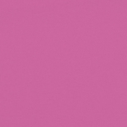 Niedriglehner-Auflagen 2 Stk. Rosa Stoff