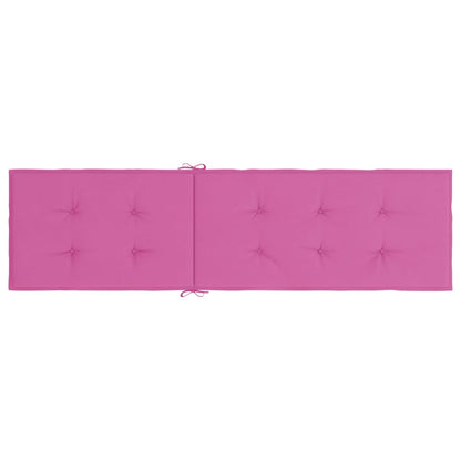 Liegestuhl-Auflage Rosa Oxford-Gewebe