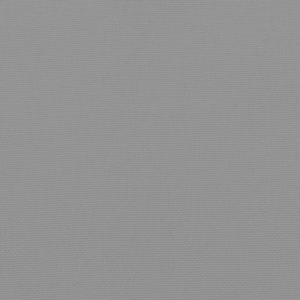 Stuhlkissen 6 Stk. Grau 50x50x7 cm Oxford-Gewebe