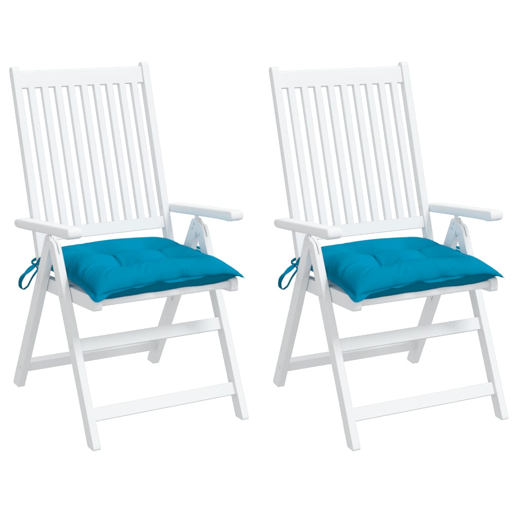 Palettenkissen 2 Stk. Hellblau 50x50x7 cm Oxford-Gewebe
