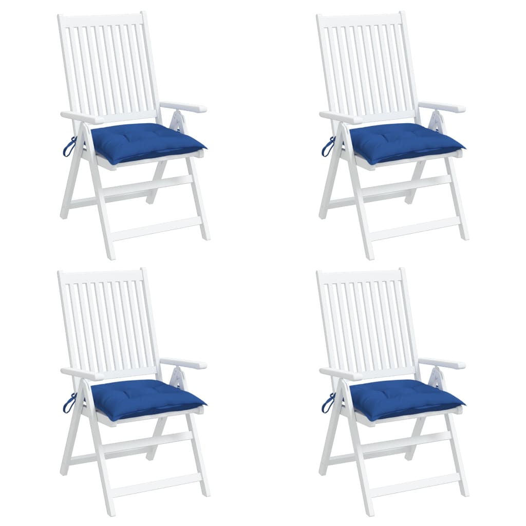 Palettenkissen 4 Stk. Blau 50x50x7 cm Oxford-Gewebe