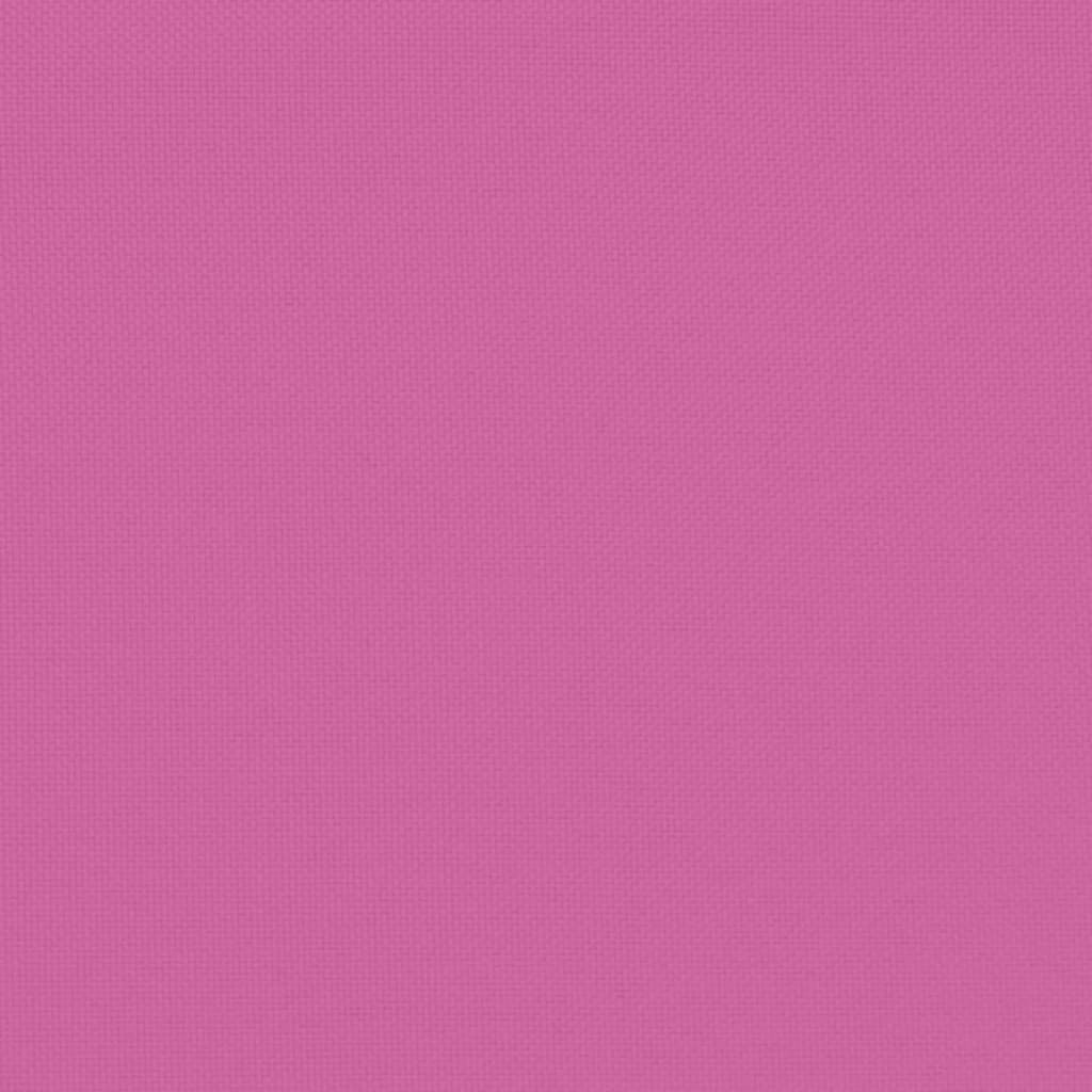 Stuhlkissen 2 Stk. Rosa 50x50x7 cm Oxford-Gewebe