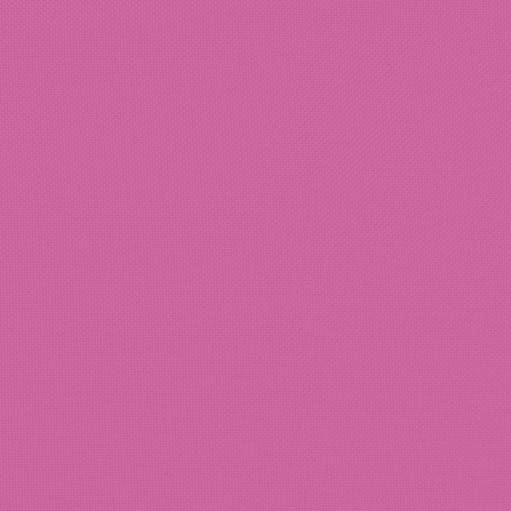 Stuhlkissen 4 Stk. Rosa 50x50x7 cm Oxford-Gewebe