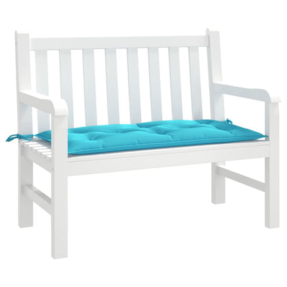 Gartenbank-Auflage Türkis 100x50x7 cm Oxford-Gewebe