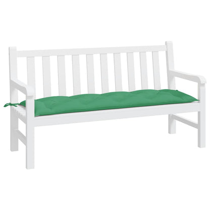 Gartenbank-Auflage Grün 150x50x7 cm Oxford-Gewebe