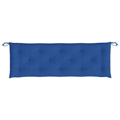 Gartenbank-Auflagen 2 Stk. Blau 150x50x7 cm Oxford-Gewebe