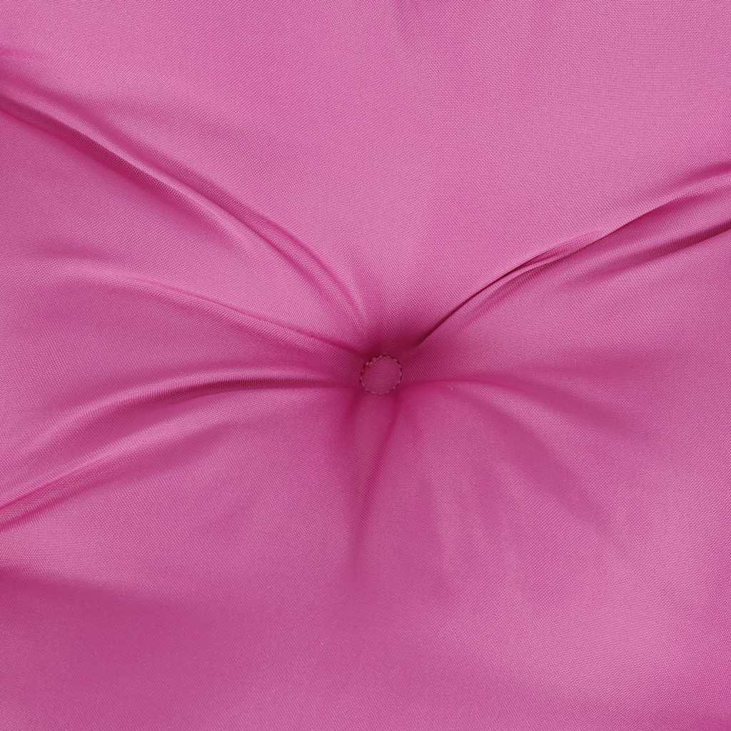 Gartenbank-Auflagen 2 Stk. Rosa 150x50x7 cm Stoff