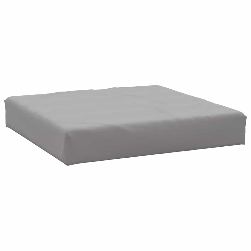 Palettenkissen 3-tlg. Grau Oxford-Gewebe