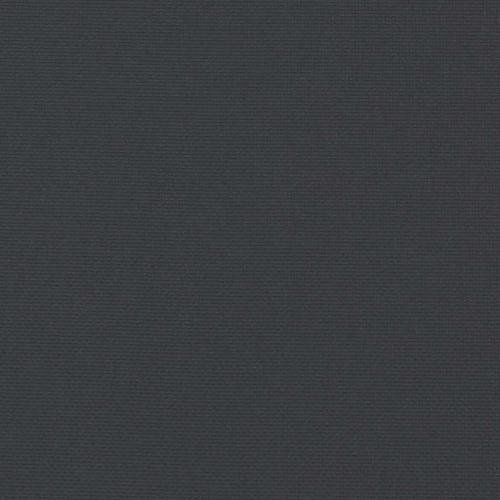 Palettenkissen 3-tlg. Schwarz Oxford-Gewebe