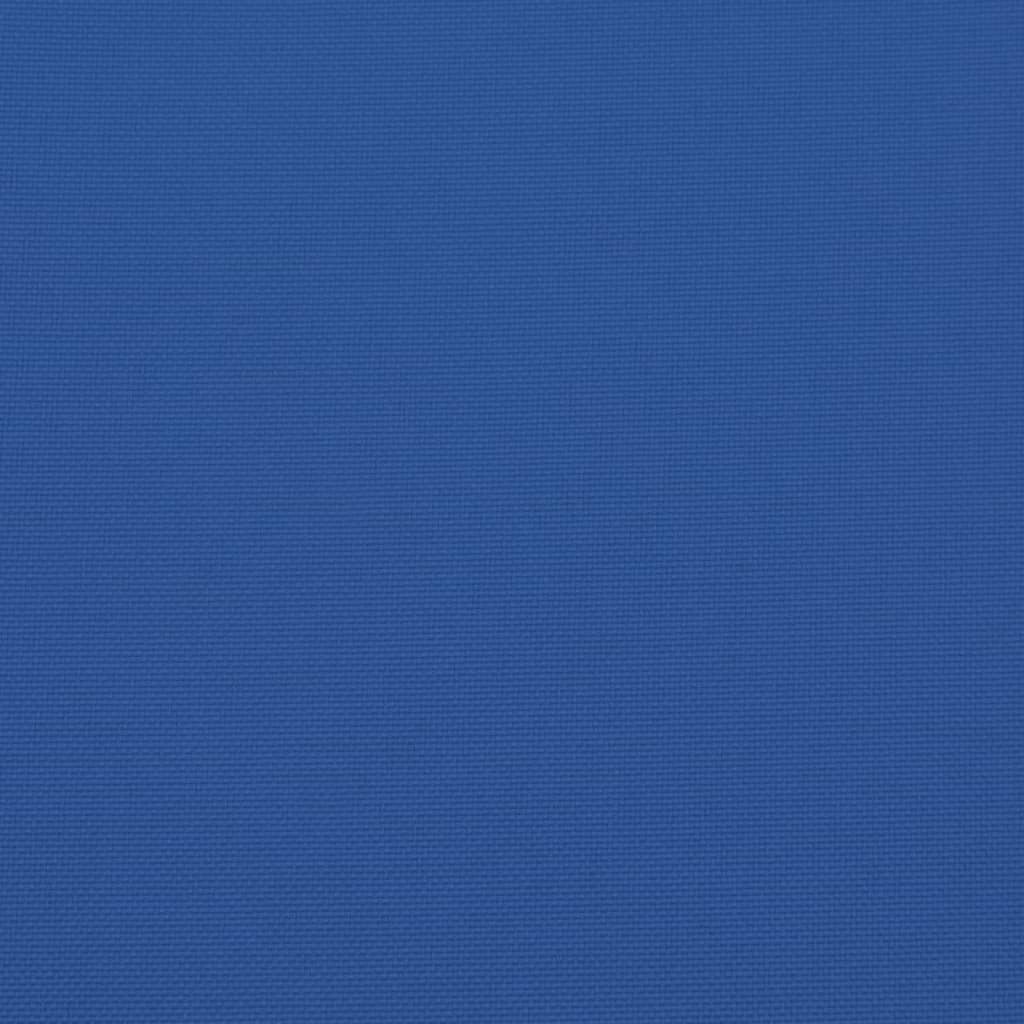 Palettenkissen 3-tlg. Blau Oxford-Gewebe