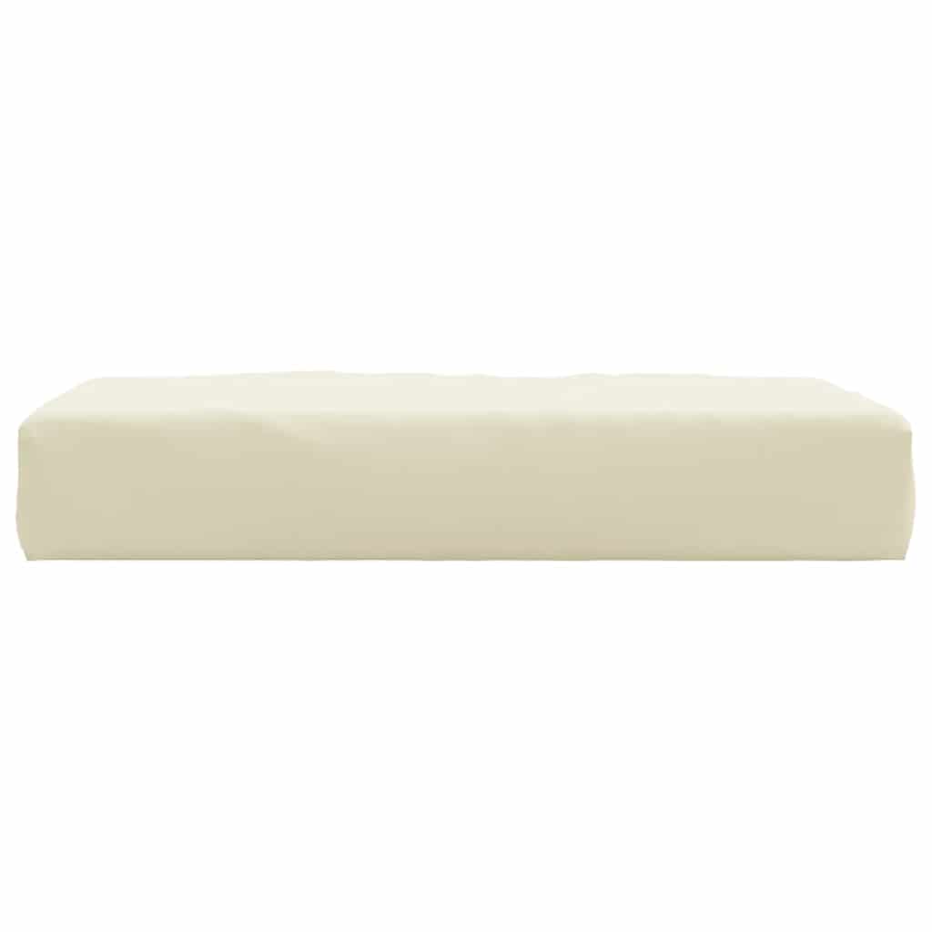 Palettenkissen Creme 60x60x9,5 cm Oxford-Gewebe