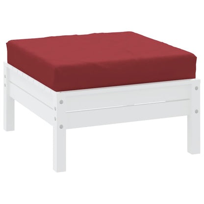 Palettenkissen Weinrot 60x60x9,5 cm Oxford-Gewebe