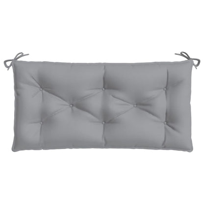 Gartenbank-Auflage Grau 110x50x7 cm Oxford-Gewebe