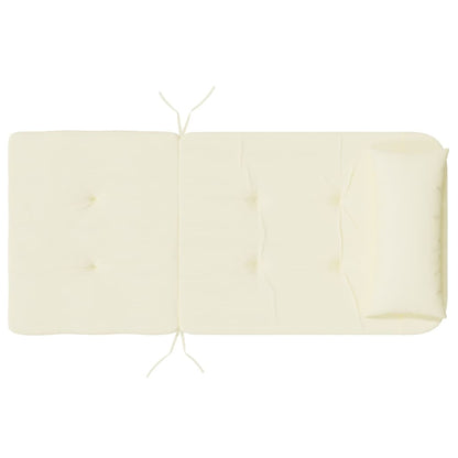 Adirondack-Auflagen 2 Stk. Creme Oxford-Gewebe