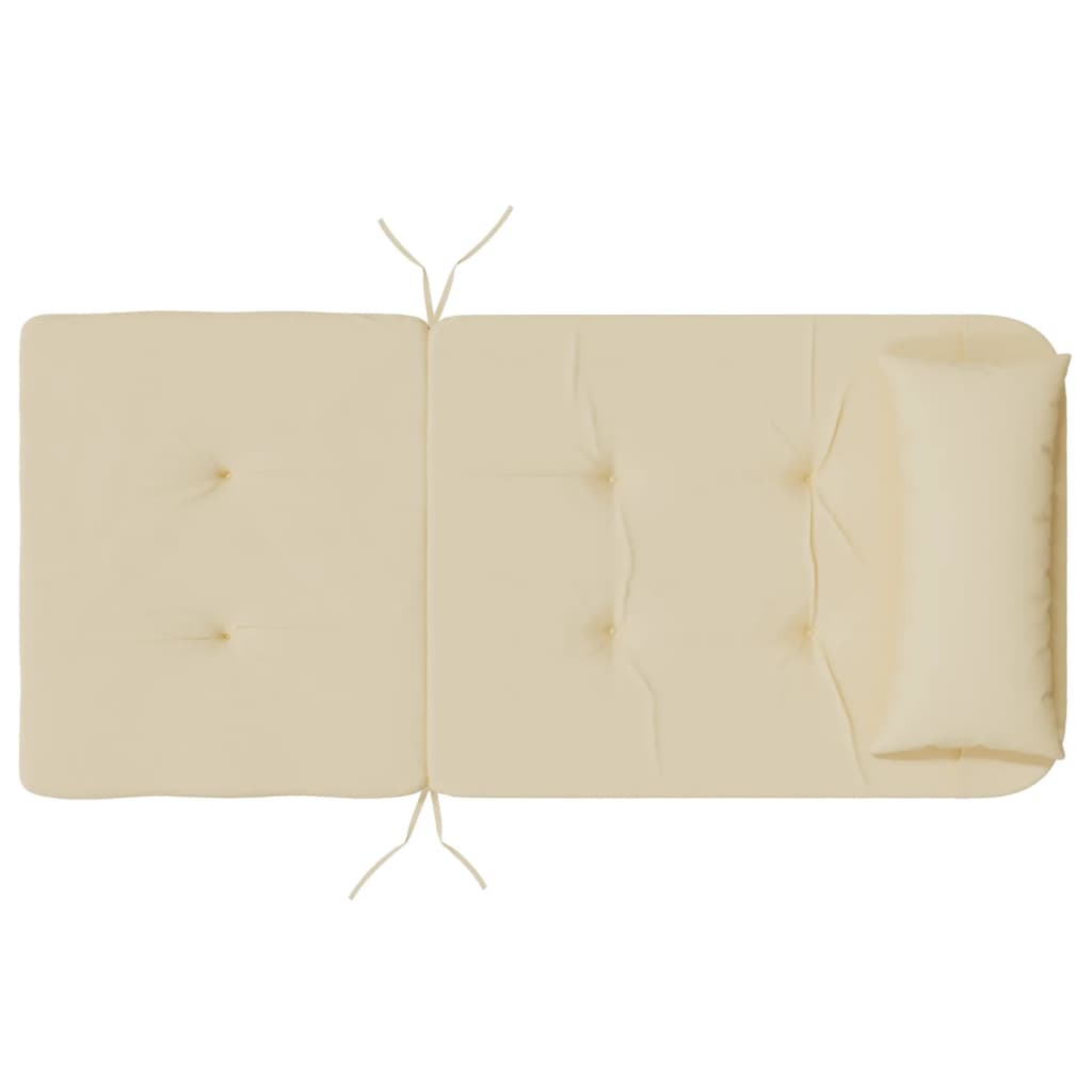 Adirondack-Auflagen 2 Stk. Beige Oxford-Gewebe